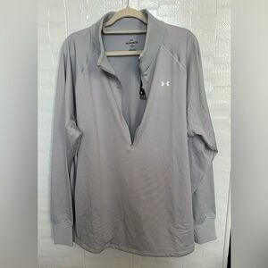 Under Armour  Fitted Heat Gear 1/4 Zip Pullover Shirt (Womens 3X)